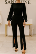 Black Designer Trouser for women