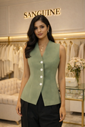 Pista Designer waistcoat for women