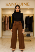 Brown Designer Trouser for women