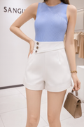 White Designer Shorts for women